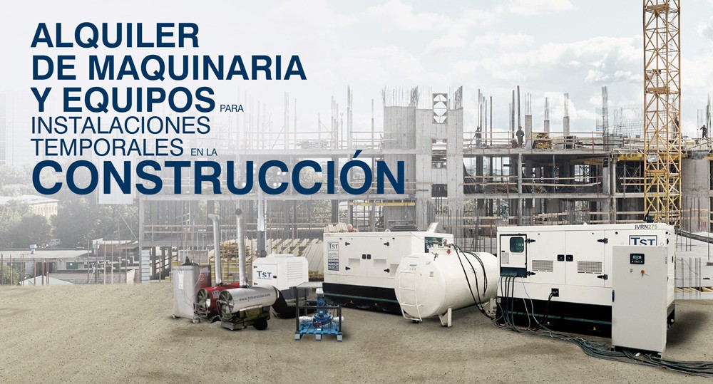 Alquiler de maquinaria para construcción