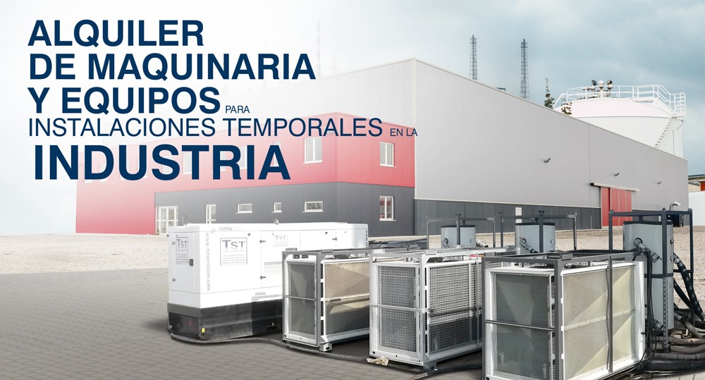 Alquiler de maquinaria para industria
