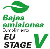 bajas emisiones, cumple la Normativa Europea de emisión de gases contaminante