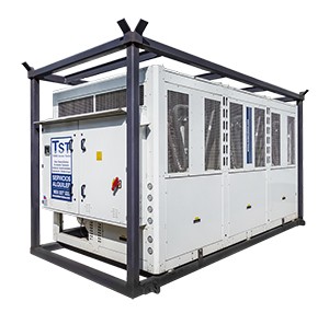 Alquiler de Enfriadoras de agua 500 KW bomba de calor